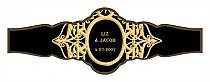 Renaissance Wedding Fancy Cigar Band Labels