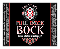 Deck Square Text Beer Labels