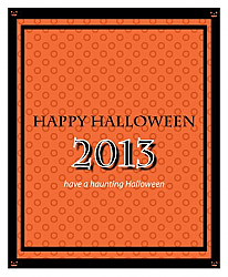 Jack O Lantern Halloween Big Rectangle Labels 3.25x4