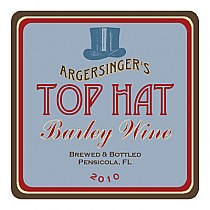 Top Hat Square Beer Labels