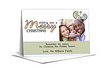 Christmas Nativity Religious Love Card 7.875" x 5.50" Family Style with Envelope 