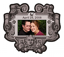 Baroque Medium Wedding Favor Tag 2.25x2