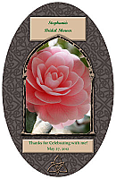 Celtic Oval Bridal Shower Labels