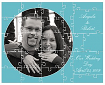 Memorable Large Favor Wedding Puzzle