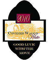 Covered Wagon Platter Wine Labels