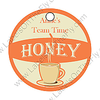 Tea Time Circle Food & Craft Hang Tag