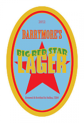 Star Oval Beer Labels