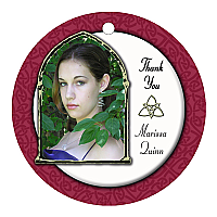 Celtic Circle Wedding Favor Tag