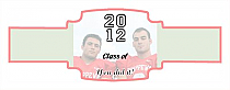 Collegiate Graduation Buckle Cigar Band Labels 